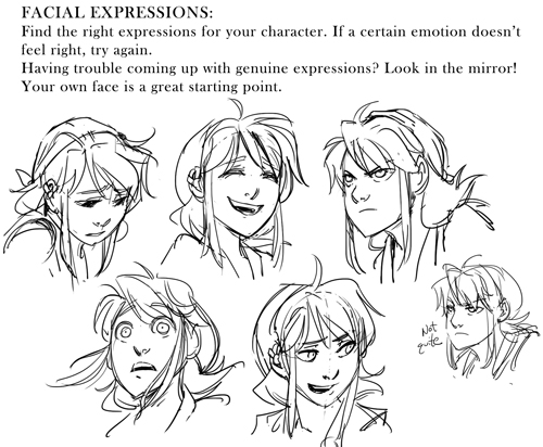 facial expressions