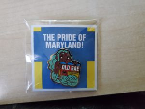 Old Bae enamel pin